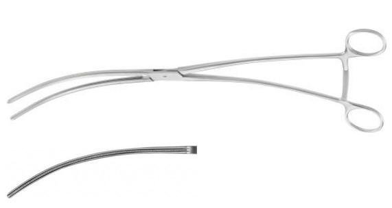 ДЕ’БЕКІ АОРТ. АНЕВРИЗМ. ЗАТИСКАЧ ВИГНУТ. 102/300MM